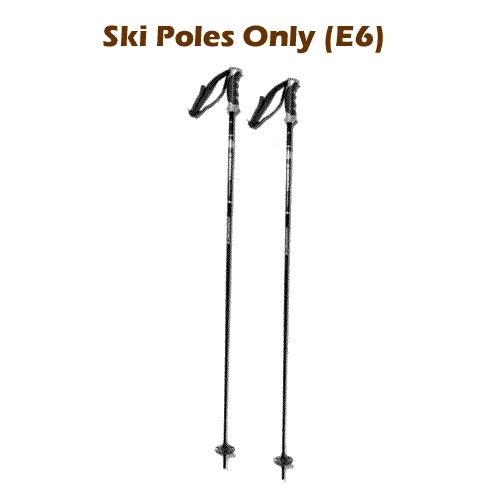 Ski Poles Hire - E6